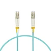 OM3 Fiber Optic Patch Cord,LC-LC Duplex LSZH 1m